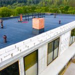 Roof,Waterproofing.,Building,Construction.,A,Protective,Layer,Was,Applied,On