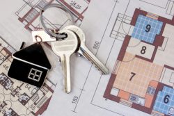 Keys,With,Home,On,Blueprints