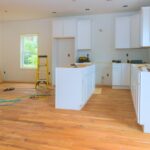 Constructing,New,Custom,Kitchen,Cabinet,As,Part,Of,Home,Improvement